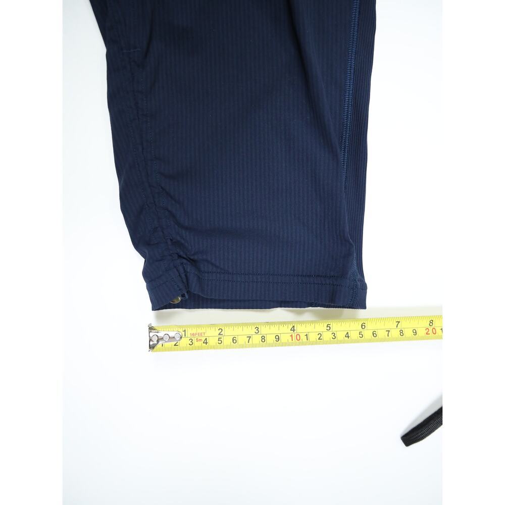 Lululemon Navy Blue Adjustable Hem Jogger Pants 8 Minimalist Athleisure Travel - Picture 12 of 13
